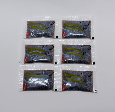 Uji Matcha and Hojicha Soba (6 servings) with Special Dipping Sauce