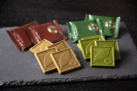 Uji Matcha and Hojicha Chocolate (28 pieces / 40 pieces)