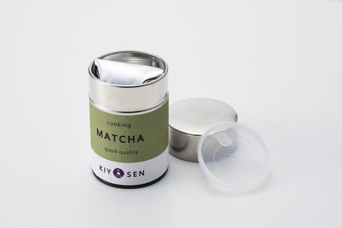 Uji Matcha Good Quality (Cooking) 100g Can and Refill Pack