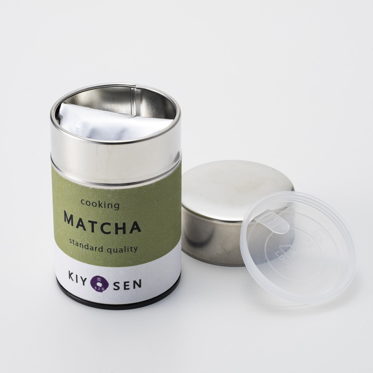 Uji Matcha Standard Quality (Cooking) 100g Can and Refill Pack – Kiyosen