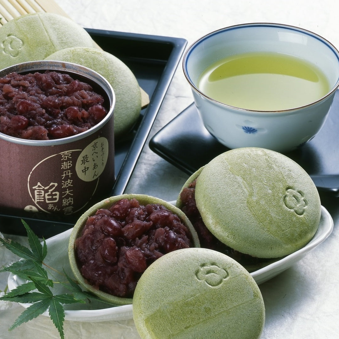 Two Varieties of Homemade Monaka: Kyoto Hojicha Shell, Matcha Shell, T ...