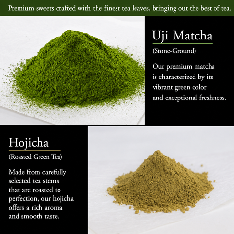 Uji Matcha Lemon Yokan Hojicha Yuzu Yokan　8 pieces
