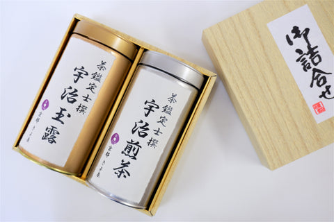 Uji Tea Gift 150g (Sencha & Gyokuro)